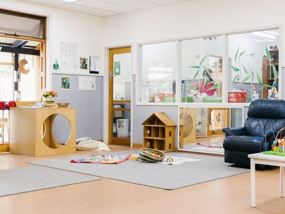 Room 1: 3 months to 2 year old children