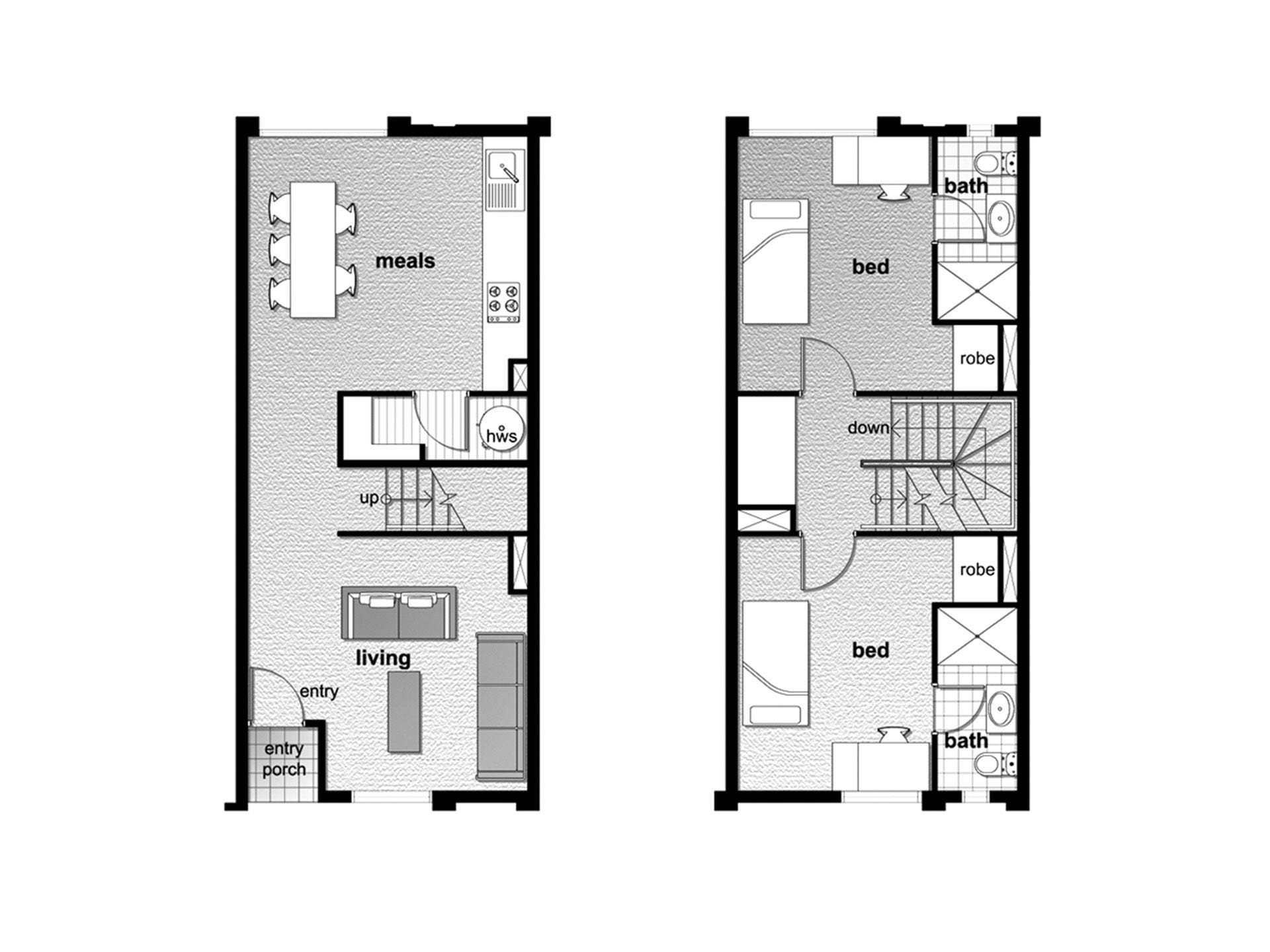 Adelaide University Village floorplan