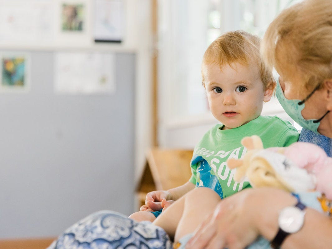 Room 1: 3 months to 2 year old children