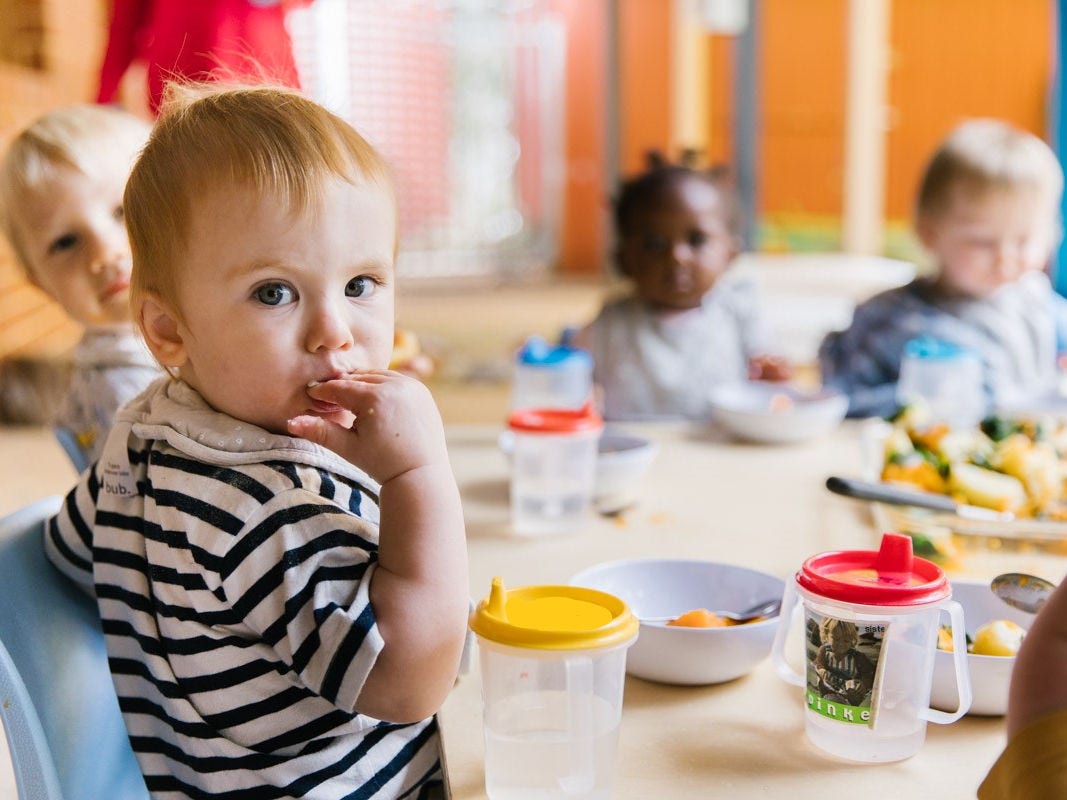 Room 1: 3 months to 2 year old children