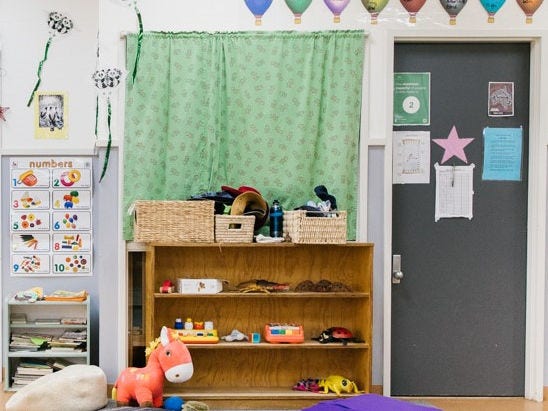 Room 1: 3 months to 2 year old children