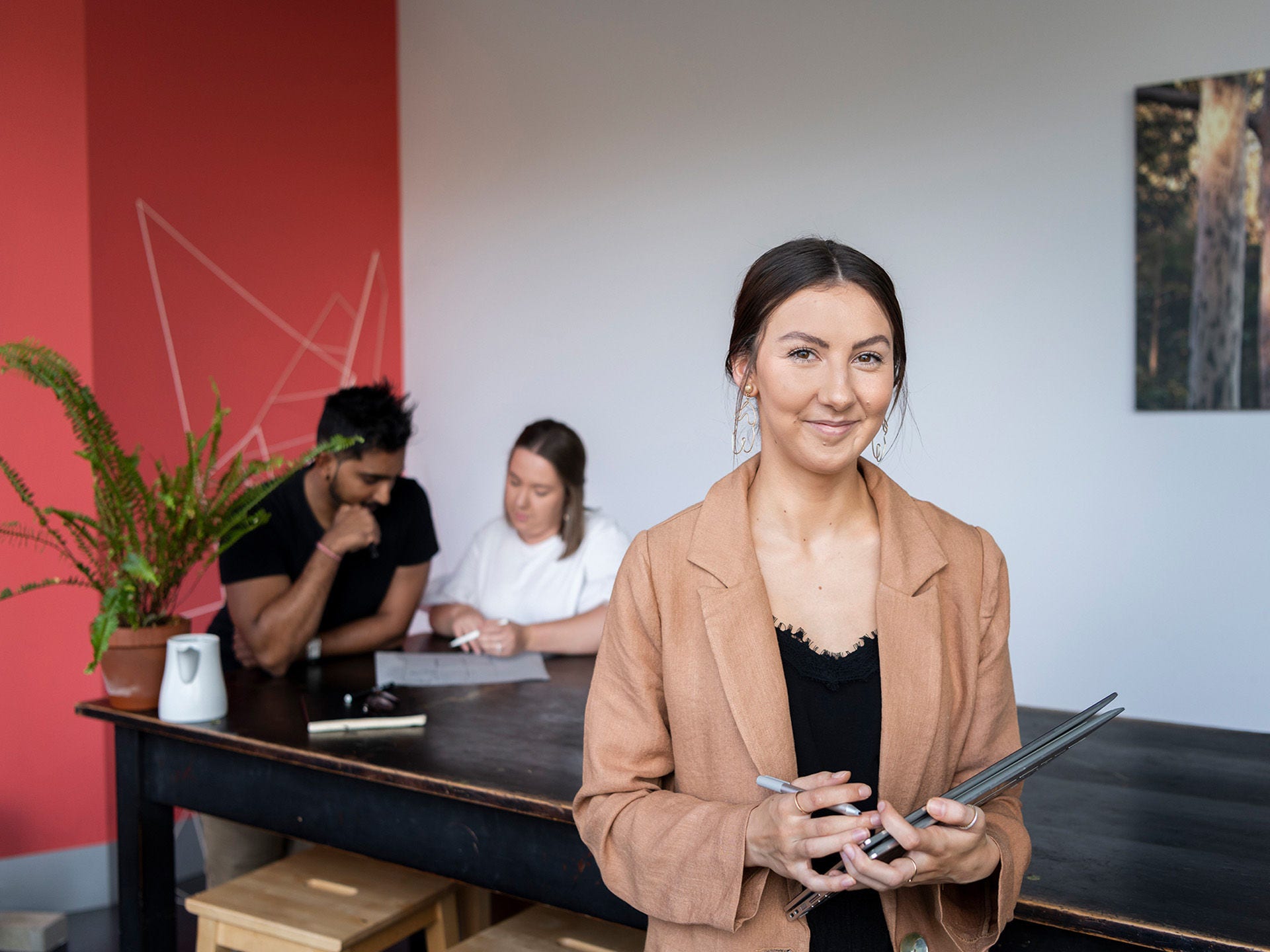 Student enquiring about tuition fee