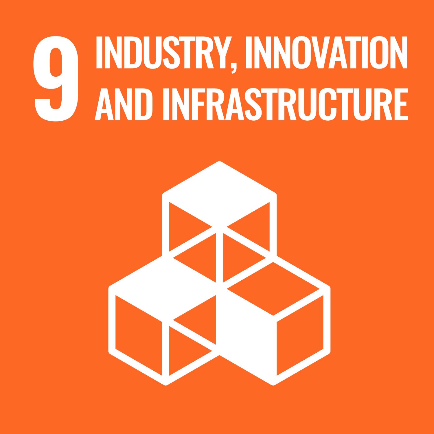 UN Sustainability Development Goal 9 - Industry, Innovation and Infrastructure
