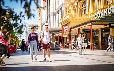 Rundle Mall shopping