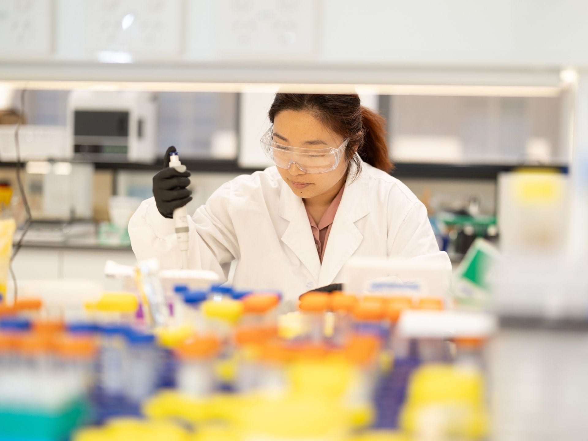 Biopharmacy laboratory
Biopharmaceutical 
Bioprocess
Chemical Engineering