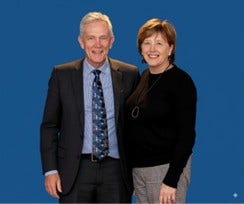Professor Rick Sarre and Debra Sarre