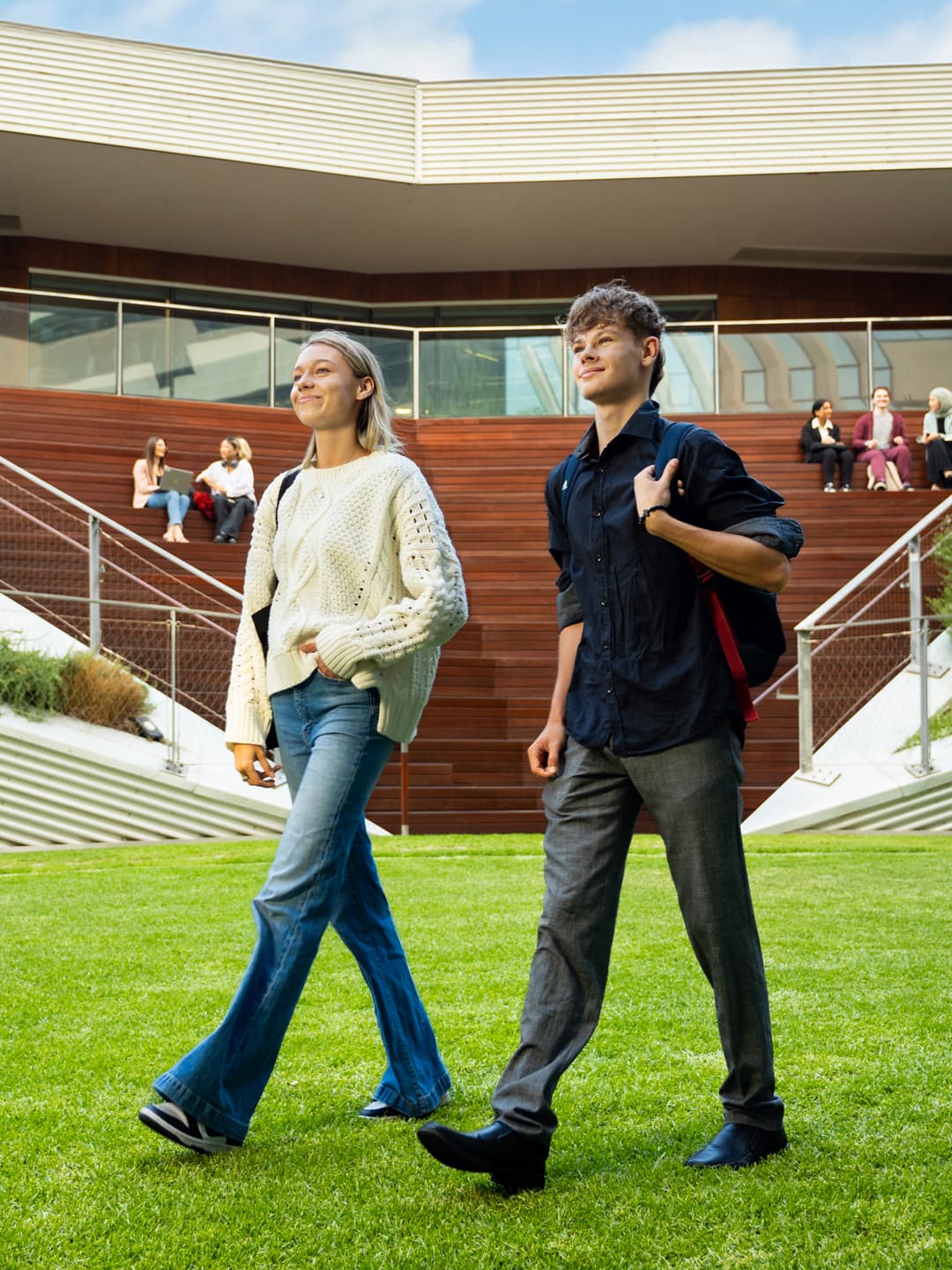 Students on Campus