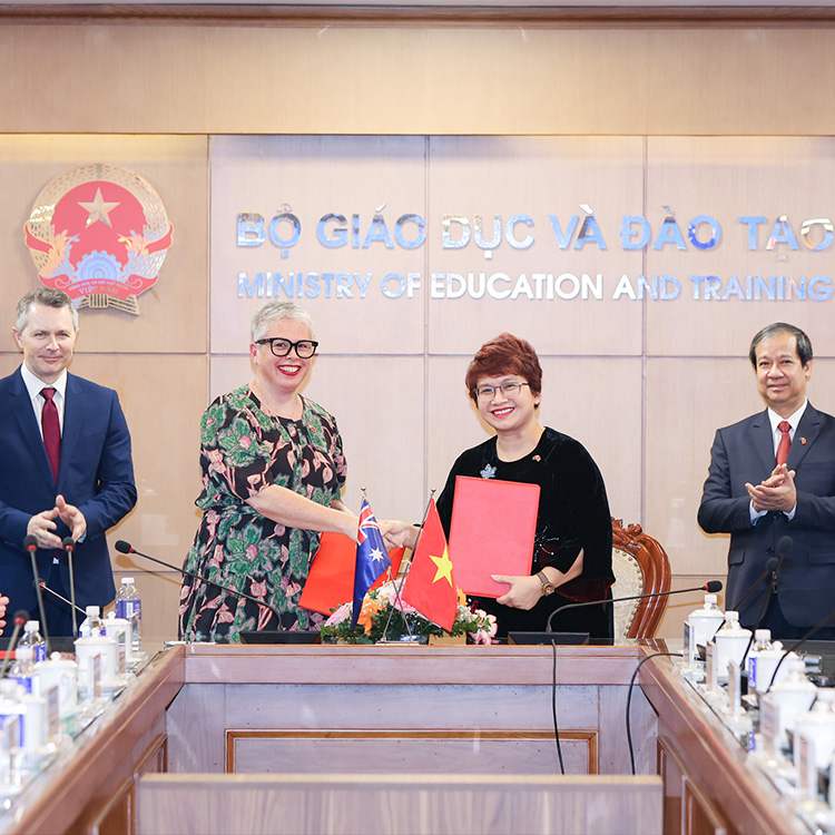 Signing ceremony with Vietnam