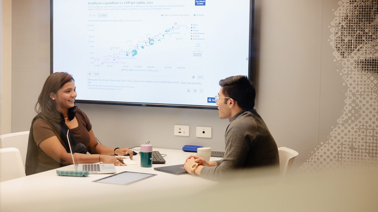 student consultation on campus