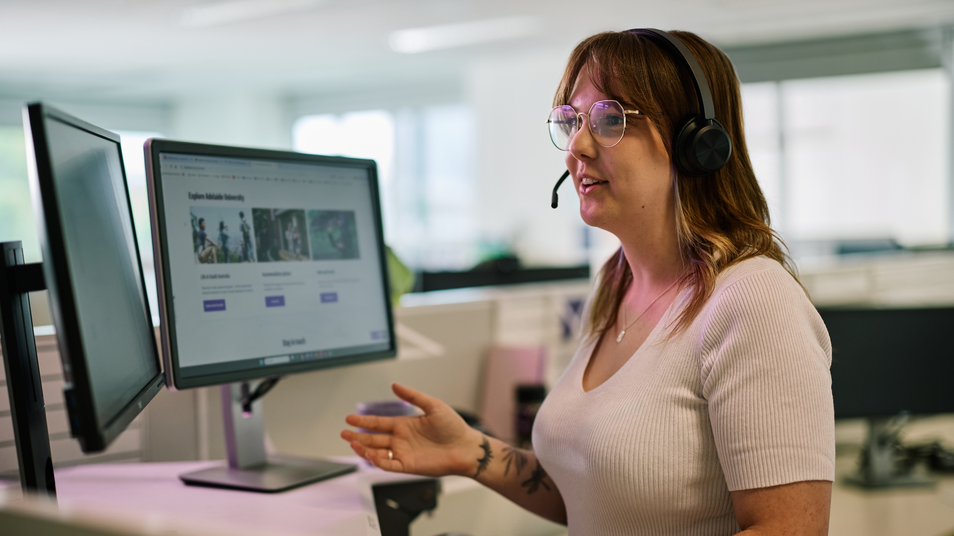 Support services - 100% online